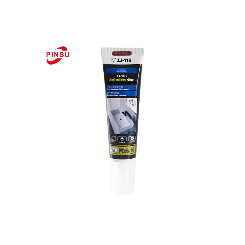 ZJ-118 Banyo/Mutfak/İnşaat için Mantar Önleyici Silikon Mastik