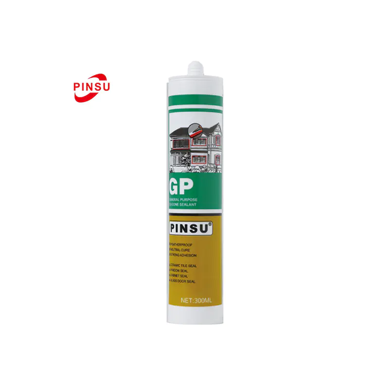 Hava koşullarına dayanıklı PINUS-GP Cam ve Metal için Nötr Silikon Mastik