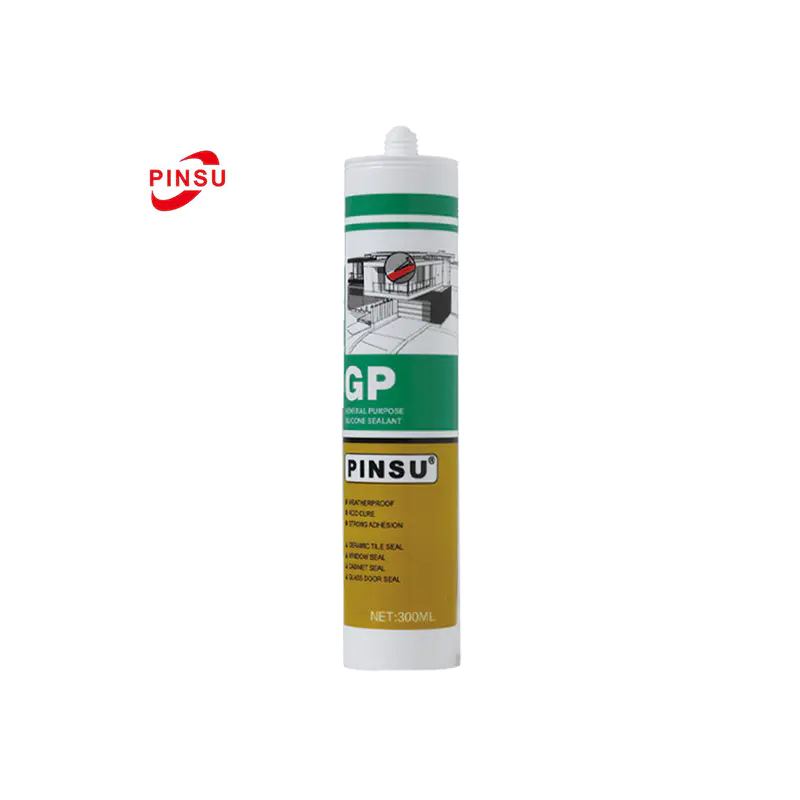 PINSU-GP Cam ve Pencere Sızdırmazlığı için Asetik Silikon Mastik